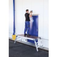 Plateforme de travail pliante - Günzburger Steigtechnik - hauteur de travail 2,7 m - charge max. 300 kg_1