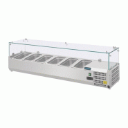 Saladette réfrigérée pour comptoir à pizza Série G 6x GN 1/4 AB090 Polar_1