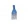 Cordon RJ45 catégorie 5e U/UTP en cuivre - 5 m - bleu - conforme normes ANSI/TIA 568 et ISO 11801_1