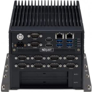 PC Fanless Intel Celeron G4900T - 2 HDMI, 4 USB 3.0, 10 COM Ports DB9, Nexcom TT300-F21_1