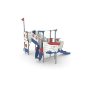 Structure multi-activités métallique mer - LD1MT2110 - Ludoparc - pour enfants dès 2 ans - capacité 25 enfants_1