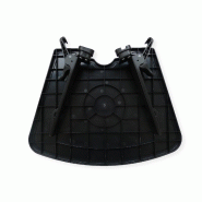 Support supplémentaire ROLINE Support LCD/TV sur roues, argent, jusqu'à 10kg, pour ROLINE 17.03.1260, noir_1