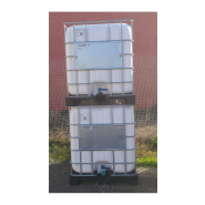 Citerne 1000 L rénovée - Blanche opaque - Non alimentaire - Référence C1000PB/RE_1