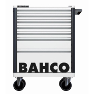 Servante « Storage HUB » E72 66 cm - 7 tiroirs - 693 mm x 510 mm x 955 mm - robuste acier double paroi - 1472K7WHITE_1