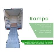 Rampe de chargement et déchargement légère, robuste et adaptée aux artisans et professionnels de service_0