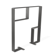 Support vélo en acier inoxydable - Référence BTSVDX - Design robuste et durable_1