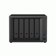 Synology DiskStation DS1522+ serveur de stockage NAS Tower SoC AMD Embedded série R R1600 8 Go DDR4_1