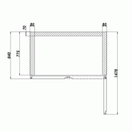 Armoire réfrigérée emboutie gn 2/1 - positive - 2 portes (OZ1400P) AFI collin-lucy_1