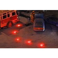 Balise de signalisation gyrophare PRO à leds rechargeable  (Orange ou Bleu)_1