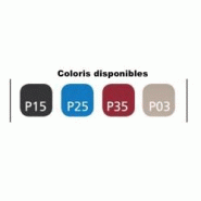 Sieges sur poutre en polypropylene TIKO - 2 places, beige_0