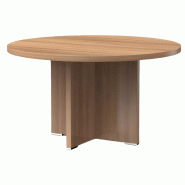 Table de réunion ronde diamètre 130 cm So Cadix_1