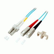 Câble FO duplex 50/125µm, SC/LC, OM3, 7,5m_1