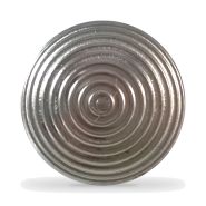 Clou podotactile sans tige à coller - tête striée pour supports fragiles - acier, aluminium ou inox_1