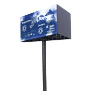 Ecran led couleurs sur pied extérieur_1