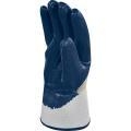 Gants de manutention en nitrile - dos aéré - manchette toile 6 cm - NI170_1