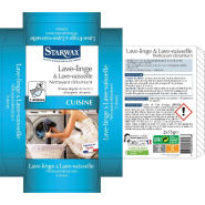 Nettoyant détartrant lave-linge et lave-vaisselle STARWAX - 2 x 75 g - Fabrication française_1