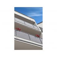 Oxytal spécifique - garde-corps - bugal sa - en aluminium - main courante rectangulaire_1