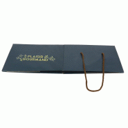 Boite carton rectangle empilable Plaisir Gourmand 27x27 -_1