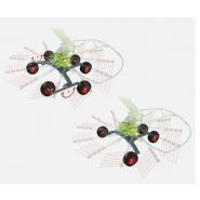 Liner 2800 - Andaineur double rotor dépose centrale - CLAAS - Largeur 7,40–8,20 m - Boîtier hermétique graissé à vie_1