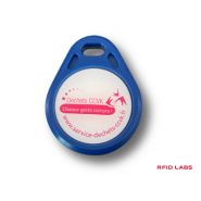 Mifare rfid nfc - porte clés et badge rfid - rfid labs - corps en abs_1