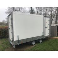 Remorque frigorifique double essieu 2x1350kg - RAPHA 20 - Châssis Lider freiné et dimensions intérieures optimisées