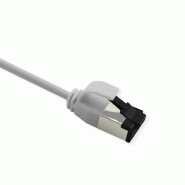 ROLINE Cordon Cat.8 (Classe I) U/FTP, Slim, fils tressés, LSOH, blanc, 2 m_1