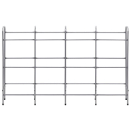 Vidaxl étagère de rangement pour 12 caisses argenté 190x33x116cm acier 285215_1