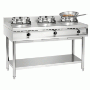 Wok à gaz de table 3 brûleurs 3 x 11.5 kW | Bartscher - 1053103_1