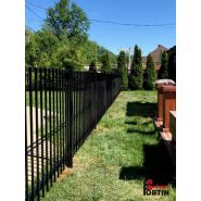 C4100 - clôture en aluminium - cloture fortin - barrotins  5/8'' x 5/8''_1