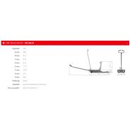 Cr-200-b - Crics rouleurs 20T - Sam Outillage - avec protection caoutchouc et norme CE EN 1494_1