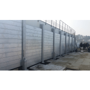 Digues démontables en aluminium pour protection contre les inondations