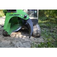 Grappin coupeur forestier BI200 - OMEF-Group SRL - prise min tronc 50 mm - ouverture de coupe 170-200 mm - acier STRENX 700MC PLUS_1
