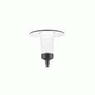 Luminaire d'éclairage public verda avec abat-jour / led / 39 w / 3168 lm / en aluminium