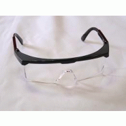 Lunettes de protection polycarbonate 2,2 mm - Anti-rayures et anti-buée - Norme EN170_1