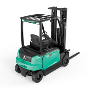 Chariot élévateur électrique 4 roues 80 V - EDiA EX FB25CN - Logistique et distribution, levage jusqu'à 7 mètres_1