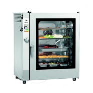 Four mixte à vapeur professionnel , avec temps de réchauffement et réchauffement très court -silversteam 10111d réf. 117730 bartscher_1