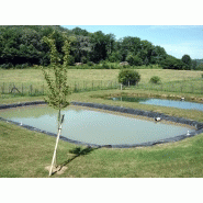 Géomembrane adaptée pour piscine naturelle
