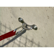 Platine d'ancrage en acier INOX conçue pour être fixée sur mur béton, structure métallique - Ancrage Fixe 2_1