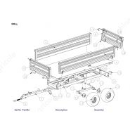 Rm 25 benne agricole rimorchio - geo - poids 320 kg_1