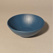 Bol réutilisable bleu canard modèle Phoenix 500 ml Ø15,6x 6,3 cm - par 12_1