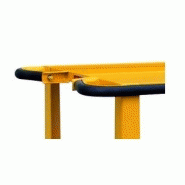 Chariot ergonomique 2 plateaux - monobloc pour ateliers et entrepôts - charge jusqu'à 600 kg - fabrication CE_1