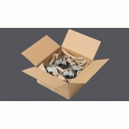 Consommable papier 100 % recyclé FSC - Biodégradable, recyclable et respectueux de l'environnement - Options de remplissage et protection en blanc ou marron_1