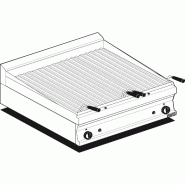 Grill pierre de lave électrique 2 grilles - L 800 mm - CWT-68ET | MagicLotus 600_1