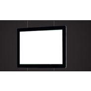 Icom - Porte-affiche LED double face A1 - Immocom, ultra haute luminosité 6000 lumens_1