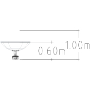 Manège tourniquet rota roka pour aires de jeux - réf 8030565 - HAGS - Gris - Scellement béton_1