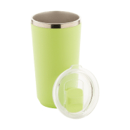 Mug thermos - isotherme en acier inoxydable à double paroi - 500 ml - couleur vert citron_1
