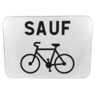 Panonceau prescription M9v2 - Ne s'applique pas aux cyclistes - WP Signalisation_1