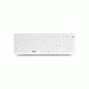 Urban Factory Sanee clavier Médical USB AZERTY Français Blanc_1