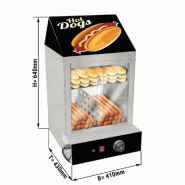 Vitrine chauffante pour Hot Dog à deux niveaux_1