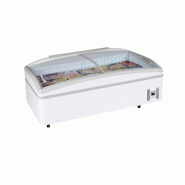 Bac réfrigéré bi-température BAKECO Blanc - avec couvercles coulissants, éclairage LED, volume utile 400 L à 750 L_1